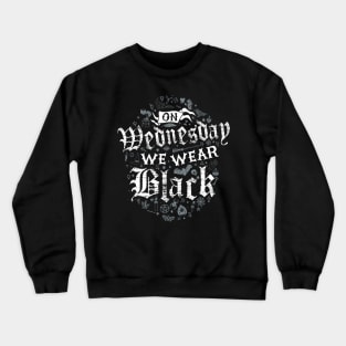 We wear black Vintage Distressed Witchcore Crewneck Sweatshirt